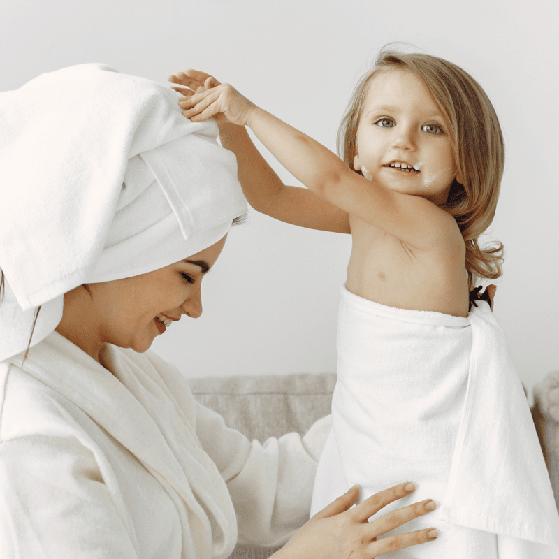Coffret massage maman et bébé