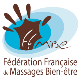 Logo de la FFMBE, Fédération Française de Massages Bien-Être