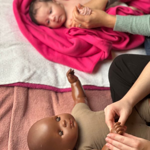 Formation animation atelier massage bébé