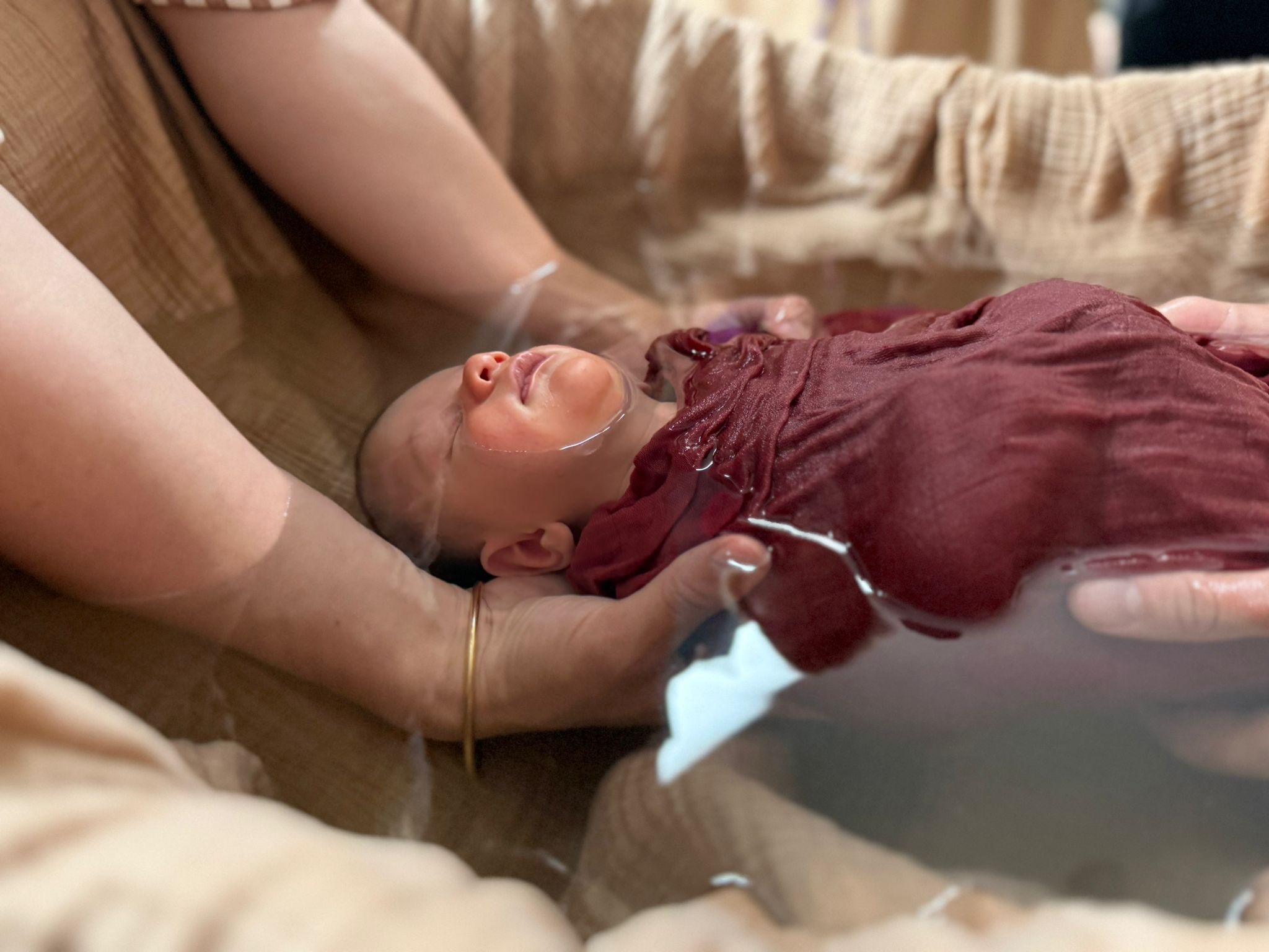 Formation bain enveloppé du nouveau né