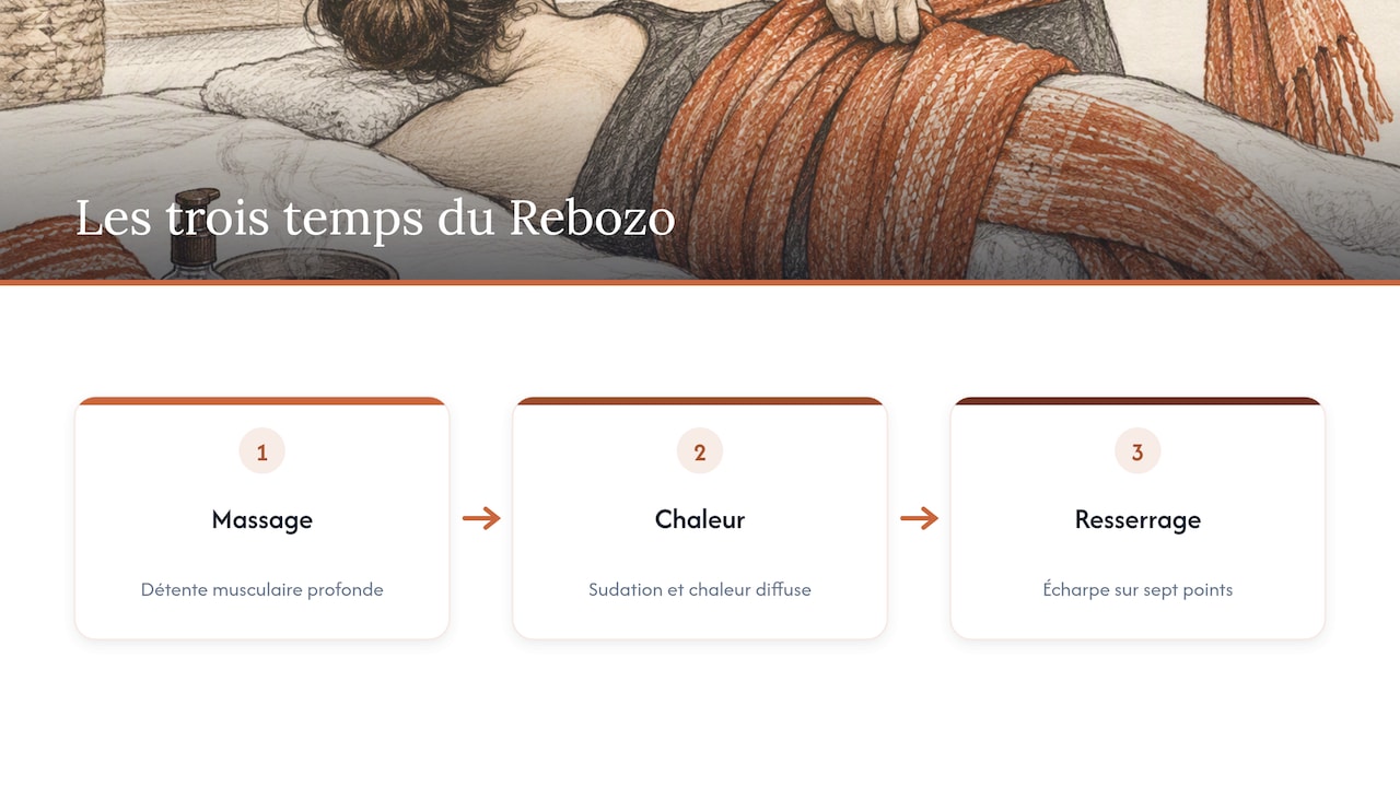 Trois temps du soin et sept points de resserrage
