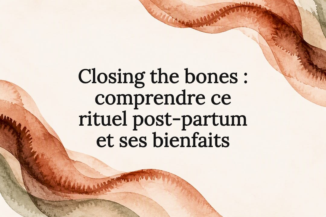 Carte titre décorative aux accents aquarellés