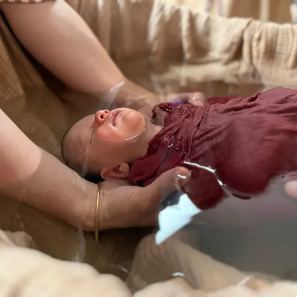 Bain enveloppe bebe